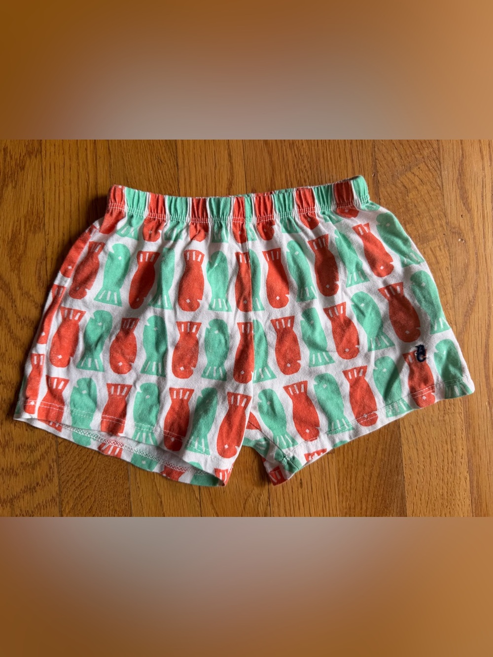 Bobo Choses fish shorts 24m
